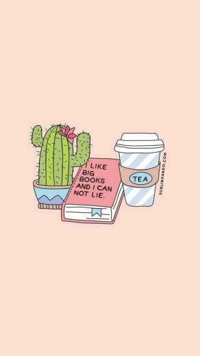 I Loke Big Books Phone Wallpaper Cute