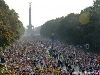 Berlin Marathon Computer Desktop Wallpaper Pictures Image