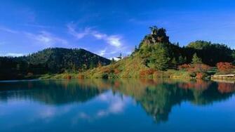 Description Fall Lake Background Wallpaper In