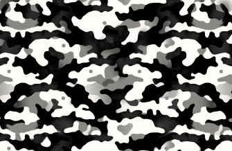 Black And White Camo Wallpaper