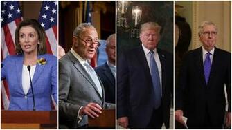 Schumer Pelosi Demand Mcconnell Cancel Senate Recess To Pass