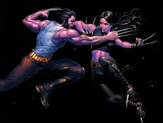 Wolverine And X Desktop Wallpaper