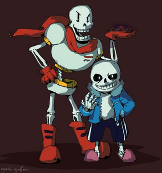 Undertale Papyrus And Sans By Zjedz Goffra