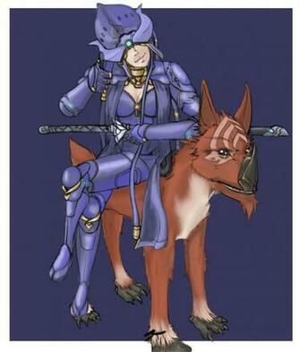 Warframe Lotus And Butterscotch By Feralknights