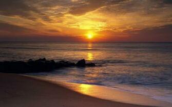 Landscape Wallpaper Photographic Of Sunrise And Sunset In