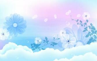Blue White Wallpaper World