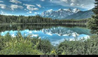 Wallpaper Dump HDr Nature Wondrous Mountain Lake Jpg
