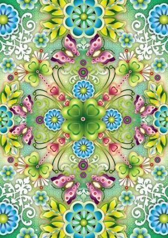 Mandala Clover By Catalina Estrada Decalgirl Inspirational Art