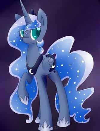 Princess Luna Art Wallpaper For Phones And Tablets