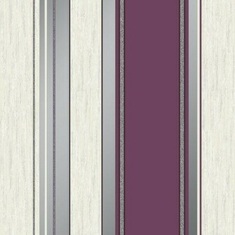 Purple Silver Glitter M0800 Synergy Stripe Vymura Wallpaper