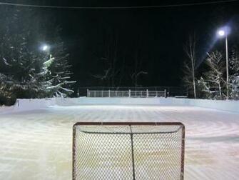Ice Hockey Rink Wallpaper Paradise He S