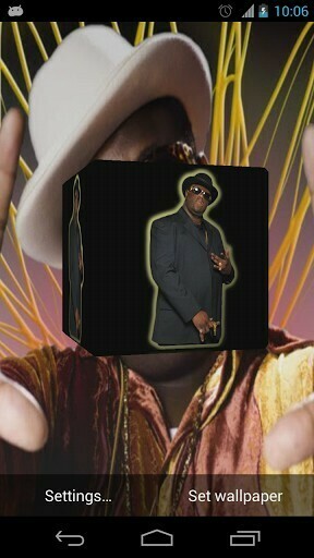 Bigger Biggie Smalls 3d Wallpaper For Android Screenshot