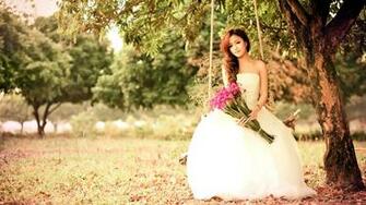 Best Bride In Wedding Dress Wallpaper Id For High