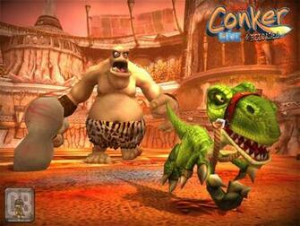 Big Bone And The Dinosaur Wallpaper Conker