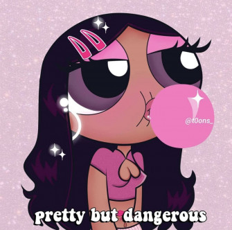 Baddie Cartoon Blossom With Hair Down Nrfbvlz63rivhjwy Wallpaper
