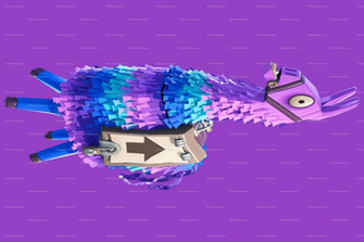 Loot Llama Giftwrap Nhuntsman Spoonflower
