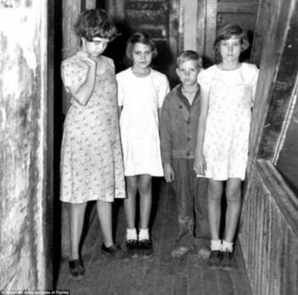 Poorest Of Families Survived The Great Depression Daily Mail Online