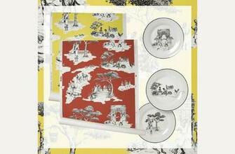 Step And Repeat Toile De Jouy Renaissance Vogue