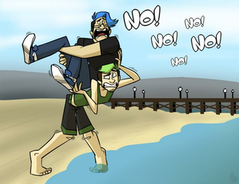 Septiplier At The Beach By Cartoonjunkie