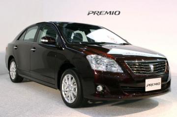 Black Toyota Premio Car Wallpaper HD