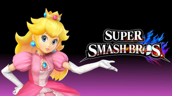 Super Smash Bros Wallpaper Peach By Thewolfgalaxy Fan Art
