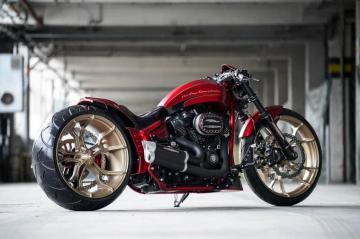 Custom Motorcycle Harley Davidson Thunderbike Wallpaper