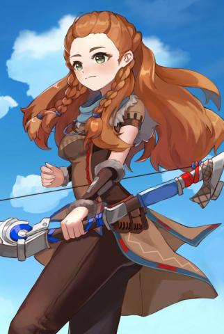 Aloy Horizon Zero Dawn Image Zerochan Anime Board