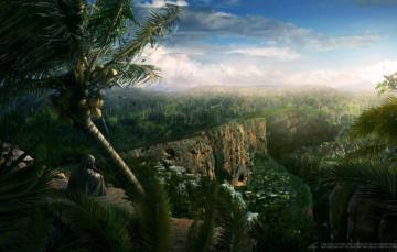 Wallpaper Clouds Rocks Man Canyon For Haiti Image Desktop