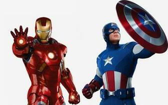 Iron Man Captain America Wallpaper