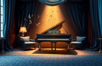 Grand Piano Wallpaper