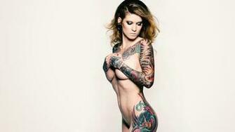 Hot Tattoo Models Wallpaper Girls High Definition