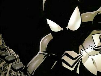 Black Suit Spiderman Comic Wallpaper