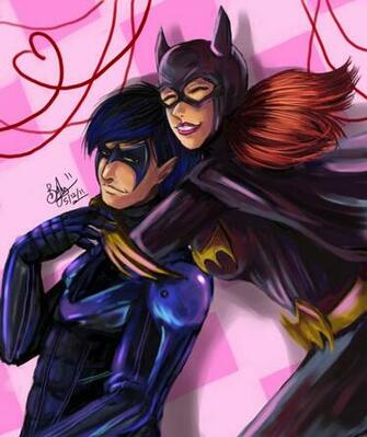 12 Nightwing And Batgirl Yay By Beverii