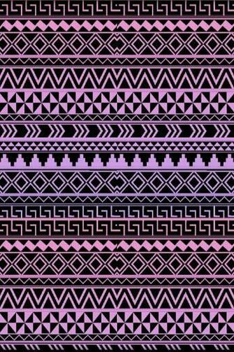 Aztec Print Prints Purple Wallpaper Tribal Pattern