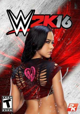 Custom Wwe 2k16 Cover By Milanrko