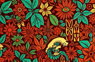 Polynesian Tribal Wallpaper