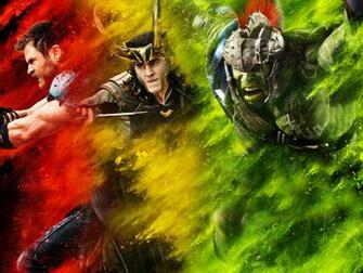 Thor Loki Hulk Ragnarok Resolution