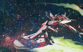 Outer Space Eureka Seven Nirvash HD Wallpaper Anime Manga
