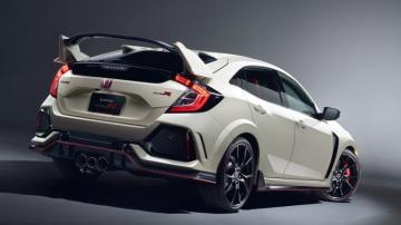 Car Honda Civic Type R Vehicle White Sports