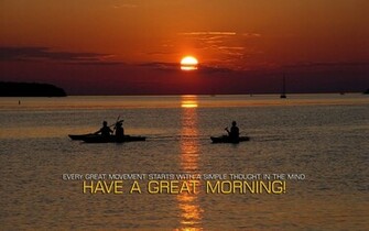 Good Morning Computer Wallpaper HD Desktop Background
