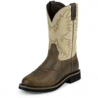 Justin Slip On Boots Image Pictures Becuo