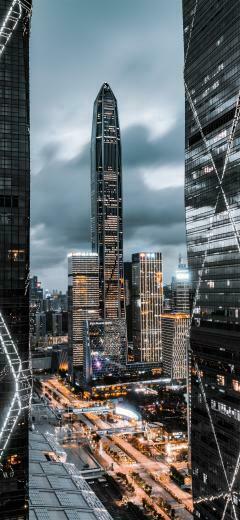 Wallpaper Shenzhen Ping An Financial Center Skyscrapers City