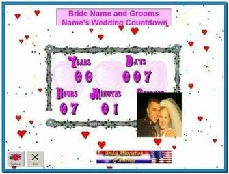 Wedding Countdown Clock Screensaver