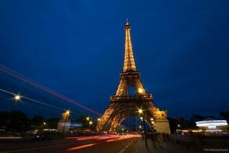 Eiffel Tower Wallpaper At Night Net