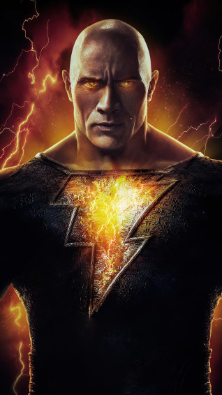 Black Adam Dwayne Johnson 4k Samsung Galaxy S6 S7