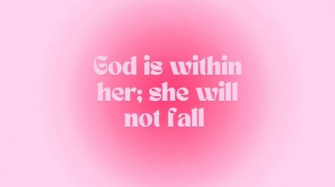 Pink Christian Desktop Wallpaper