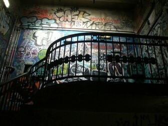Edgy Background For Staircase