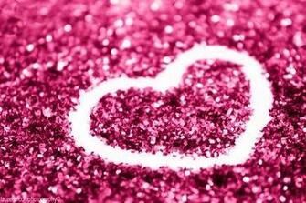Glitter Heart Pink Sparkle Favim