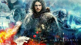 Wallpaper Game Of Thrones Season Jon Snow Daenerys Targaryen