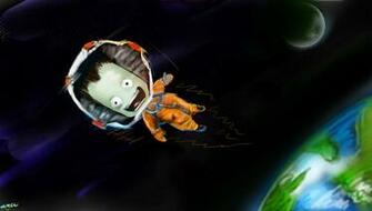 A Pencil In Hand Kerbal Space Program Wallpaper